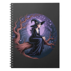 Moonlit-Hexen-Notebook Notizblock