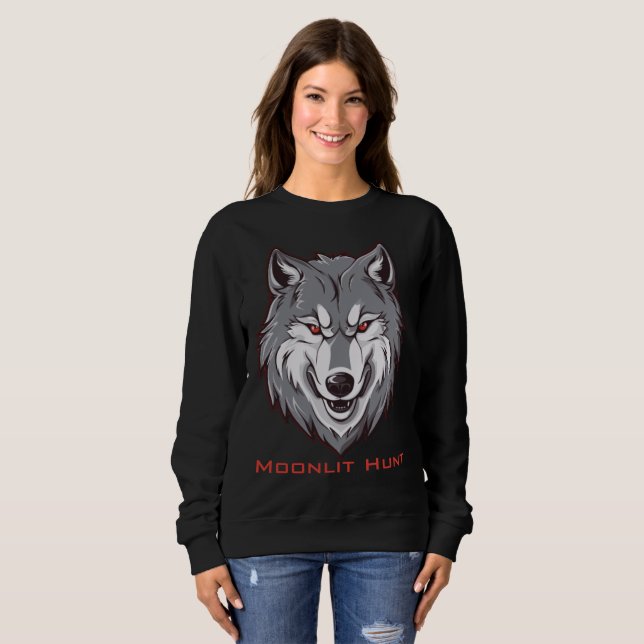 Moonlit Hunt Sweatshirt (Vorne ganz)