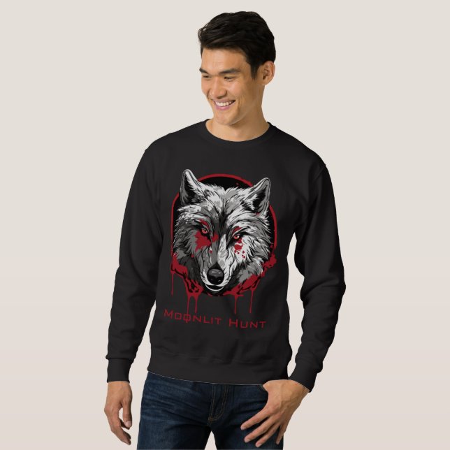Moonlit Hunt Sweatshirt (Vorne ganz)