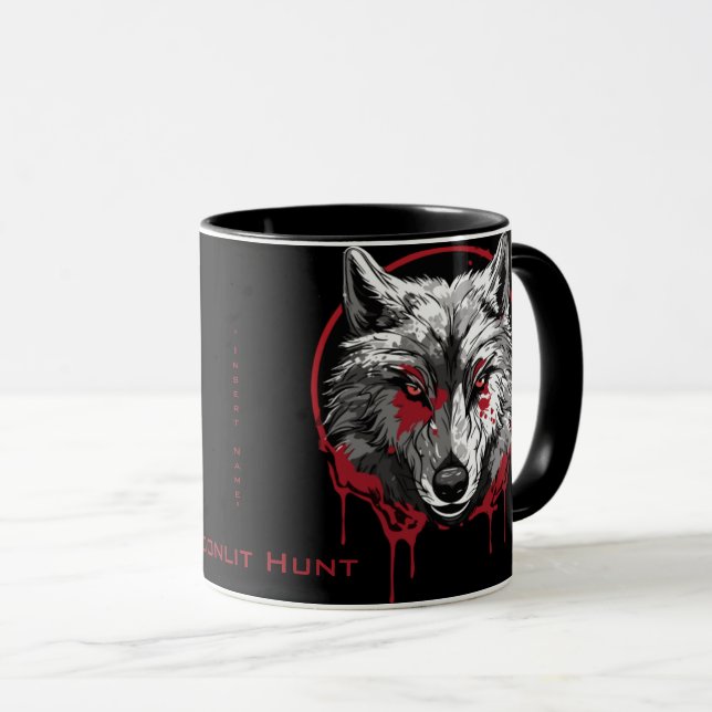 Moonlit Hunt Tasse (VorderseiteRechts)