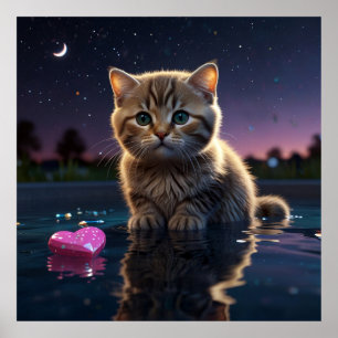 Moonlit Kitten: Herz verloren, Magie gefunden Poster