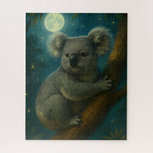 Moonlit Koala Perch