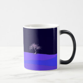 Moonlit Landschaft Verwandlungstasse