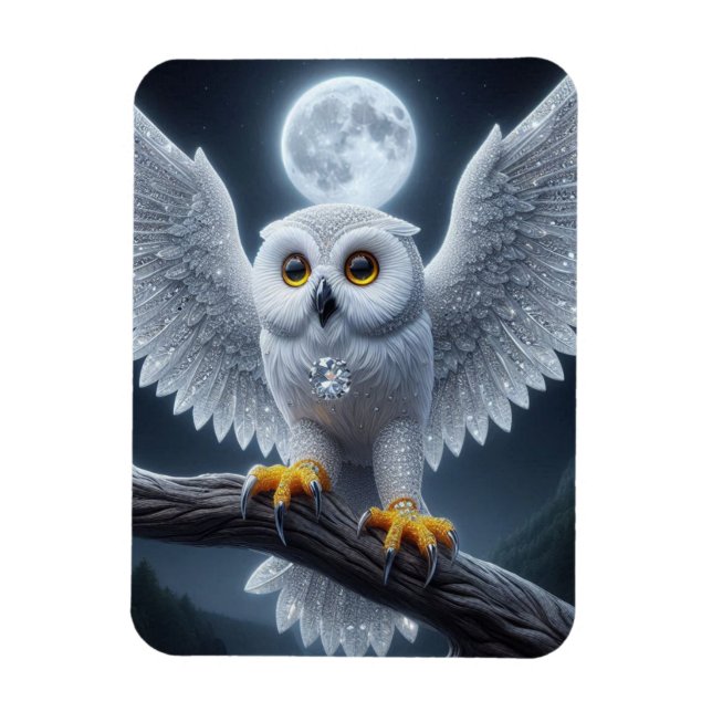 Moonlit Majestät Magnet (Vertikal)