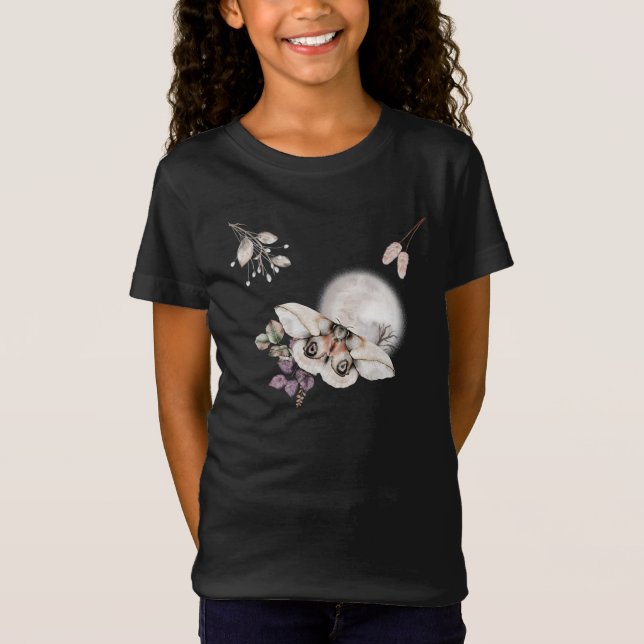 Moonlit Moth Graphic T-Shirt (Vorderseite)
