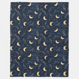 Moonlit Night Fleece Blanket