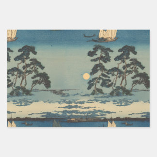 moonlit night geschenkpapier set