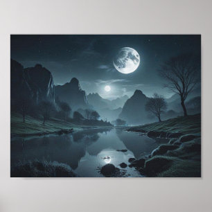 MOONLIT NIGHT Poster