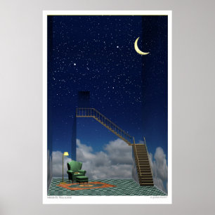 Moonlit Notturno Poster