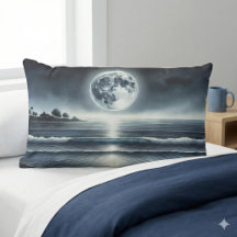 Moonlit Ocean Waves Celestis Night Sky