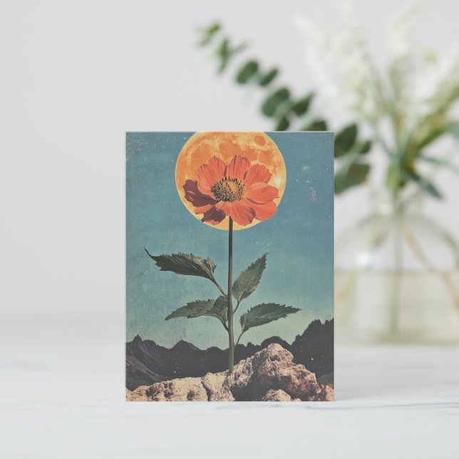 Moonlit Orange Bloom - Vintag Boho Charm (2) (Stehend Vorderseite)