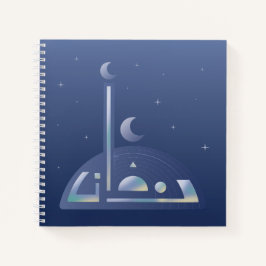 Moonlit Ramadan Notizbuch