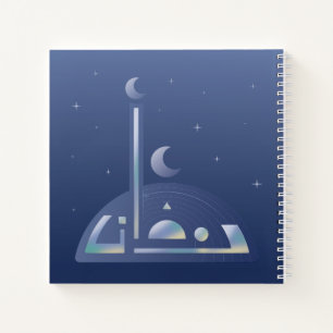 Moonlit Ramadan Notizbuch