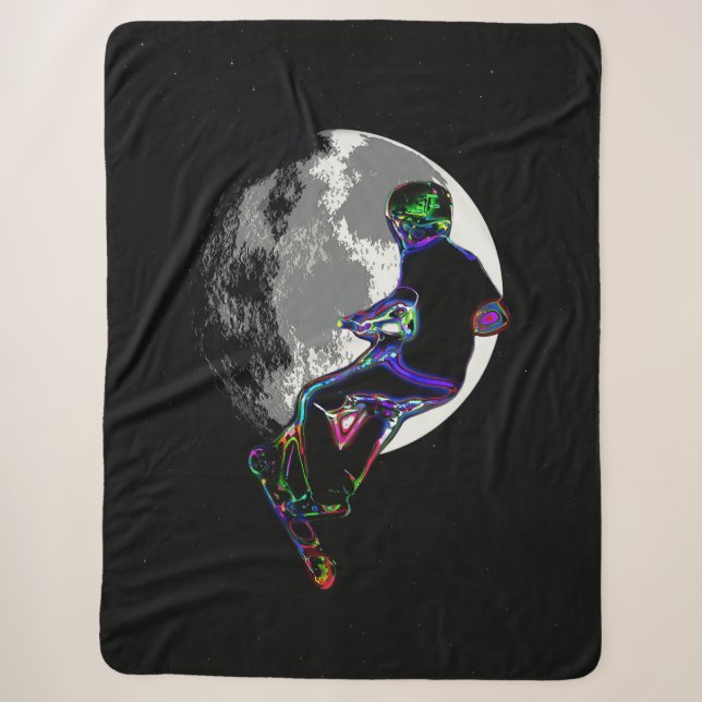 Moonlit Scooter Champ - Scooter Boy Sherpadecke (Vorderseite)