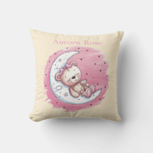 Moonlit Snuggles: Eine Babydusche aus einem Bären Kissen