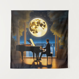 Moonlit Sonata #3 Wandteppich