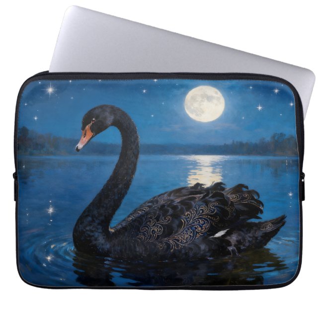 Moonlit Swim Laptopschutzhülle (Vorderseite)