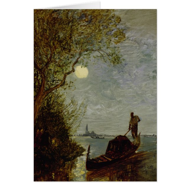 Moonlit Szene mit Gondel (Vorne)