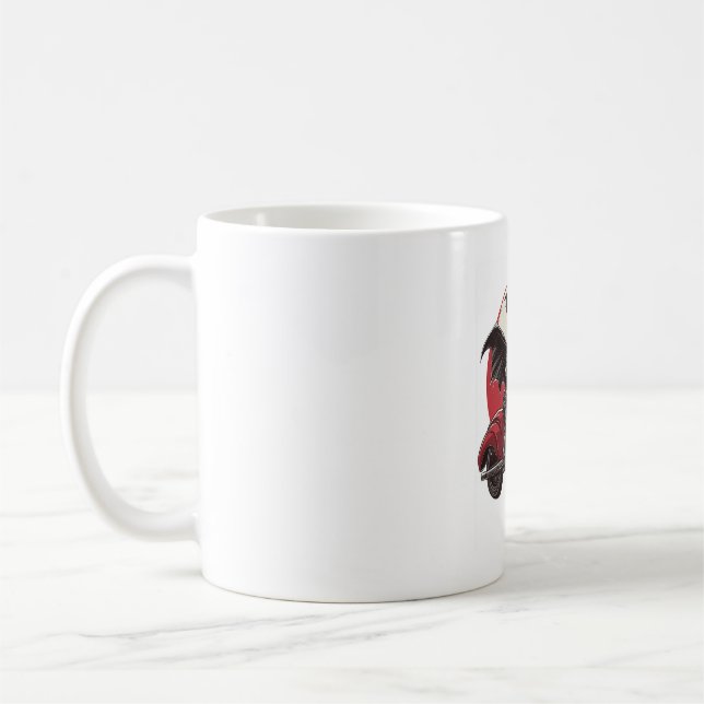 Moonlit Vampire Ride Kaffeetasse (Links)