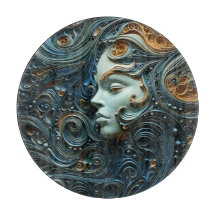 Moonlit Woman 3D Art