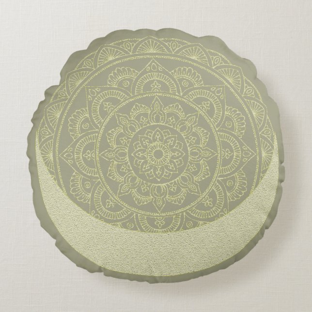 MoonMandala Gute Nacht - Kissen (Vorderseite)