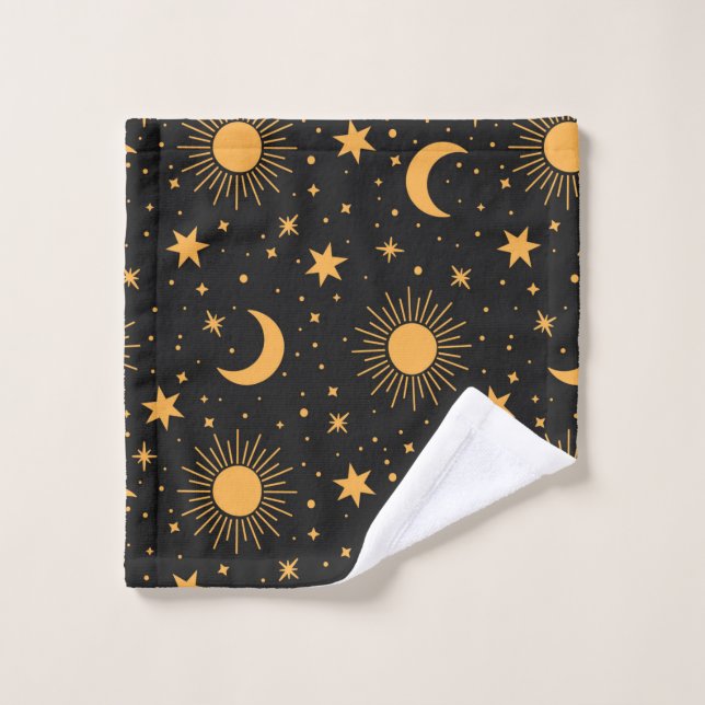 Moons, Stars and Suns Waschlappen (Waschlappen)