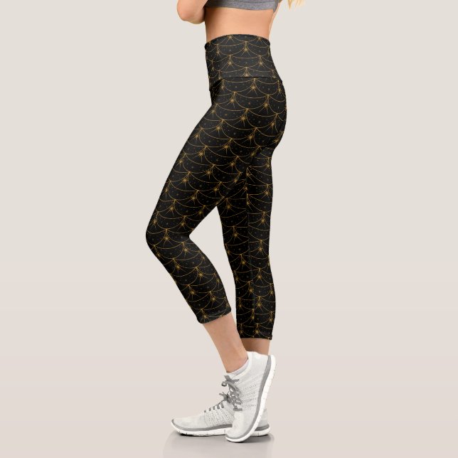 Moons und Sterne Hochgebirge Capri Leggings (Links)