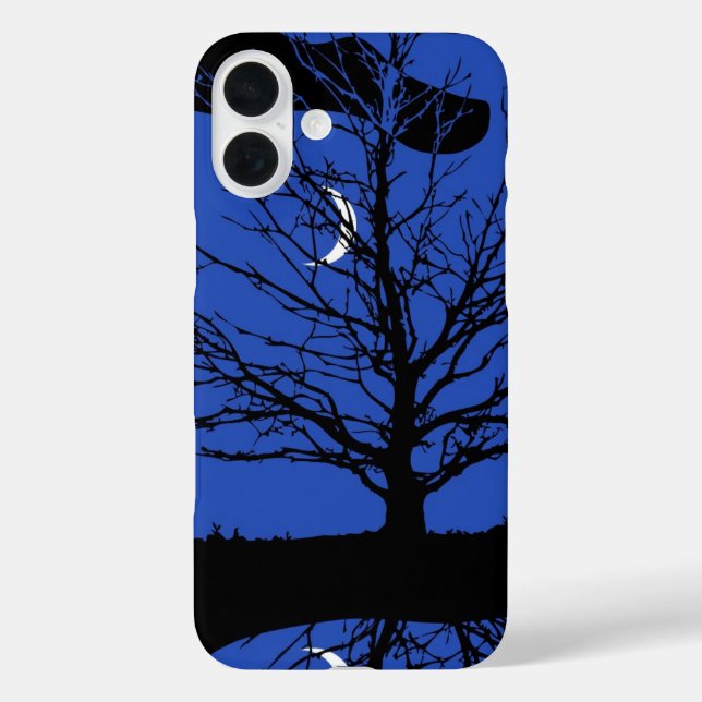 Moonscape in Kobalt Blau und Schwarz title_seo2 (Rückseite)