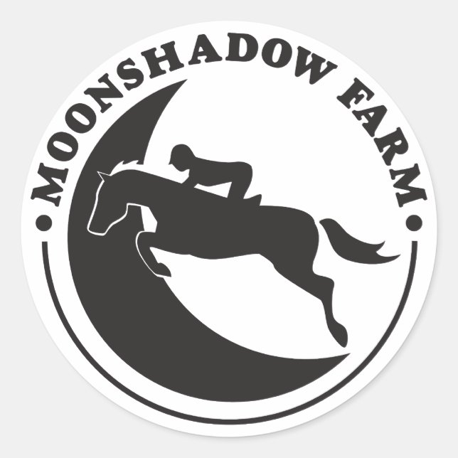 Moonshadow Farm Stickers (Vorderseite)