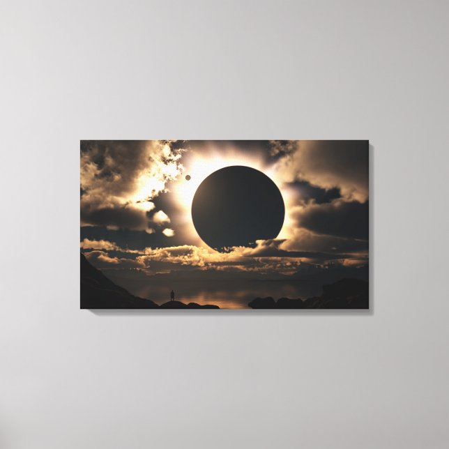 "Moonshadow" Wrapped Canvas Leinwanddruck (Vorderseite)