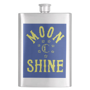 MOONSHINE Flask Funny Flachmann