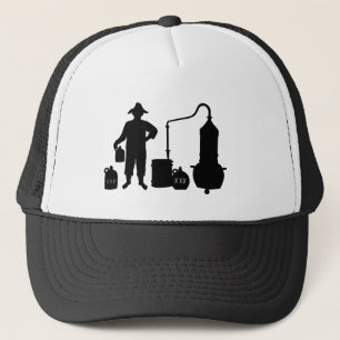 Moonshine Silhouette Truckers Casquette