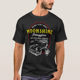 Moonshine Smugglers Funny Slogan Fast Service Chev T-Shirt