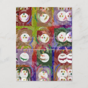 MoonShine und Shadow Artistic Formationen Postkarte