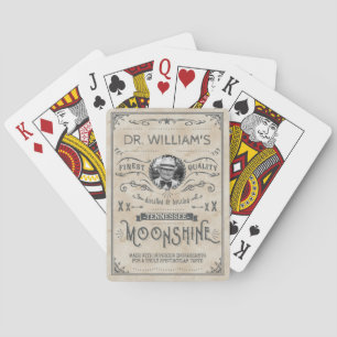 Moonshine Vintage lustige Spielkarten