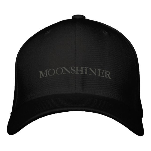 MOONSHINER BESTICKTE BASEBALLKAPPE (Vorderseite)