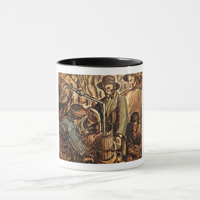Moonshiners machen weißen Blitz Whiskey Liquor Tasse (Zentrum)