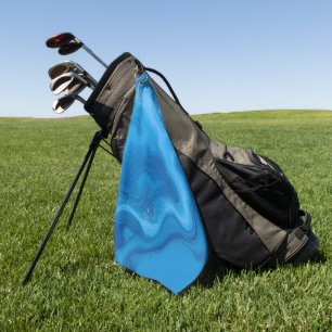 Moonstone Blue Golfhandtuch