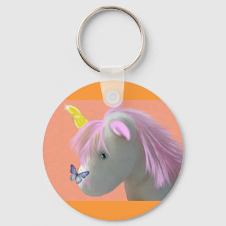 Moonstone, das Einhorn Schlüsselanhänger