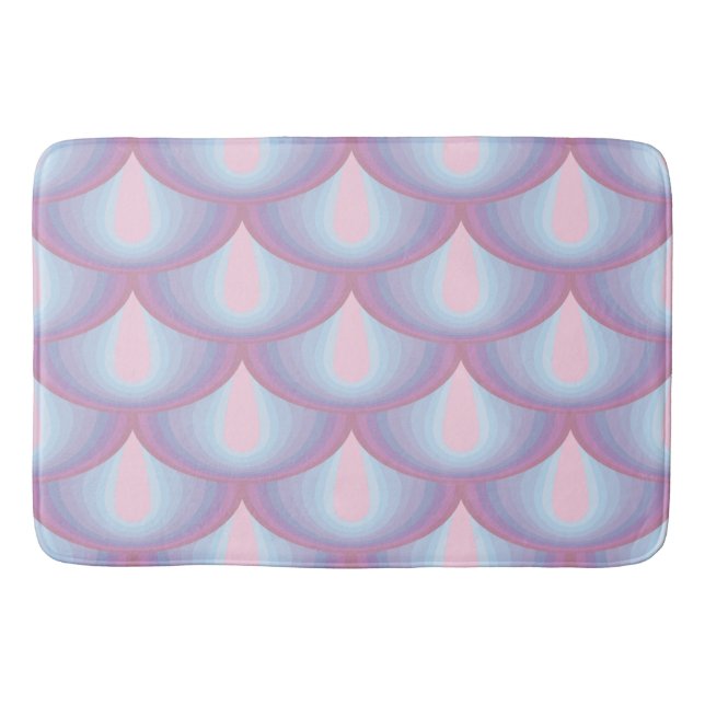 Moonstone Scales Bath Mat Badematte (Vorderseite)