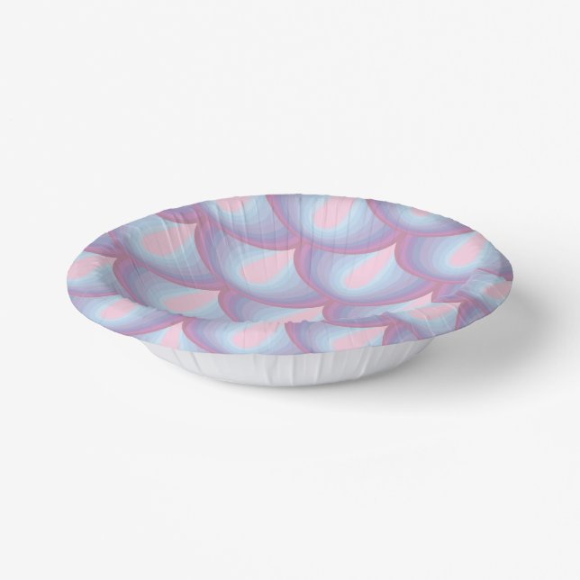Moonstone Scales Paper Bowls Pappteller (Gewinkelt)