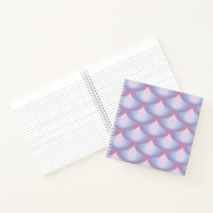 Moonstone Scales Spiral Notebook (4 Größen) Notizbuch