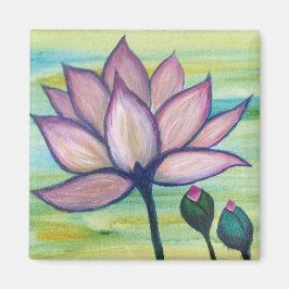Moonstudio - Lotus Magnet rose