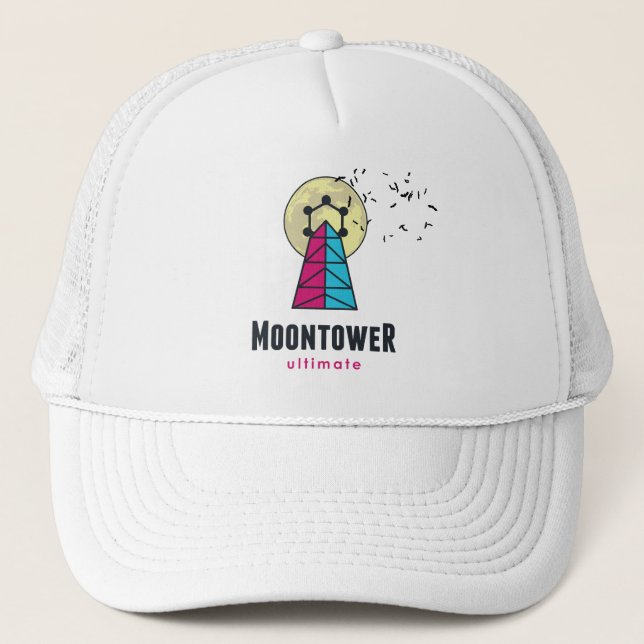 Moontower entscheidender Fernlastfahrer-Hut 1 Truckerkappe (Vorderseite)