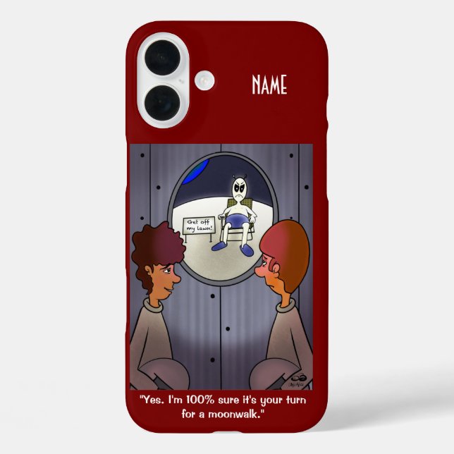 Moonwalk iPhone 16 Plus Hülle (Rückseite)