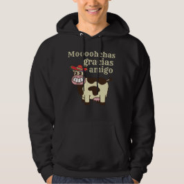 MOOOHCHAS GRACIAS AMIGO lustiges Cinco de mayo Kuh Hoodie