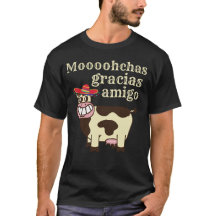 MOOOHCHAS GRACIAS AMIGO lustiges Cinco de mayo Kuh