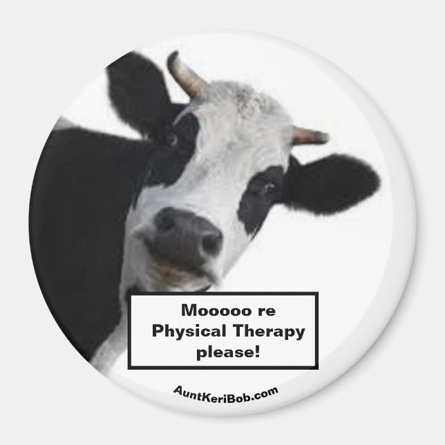 Mooooore Physical Therapy bitte! Magnet (Vorne)