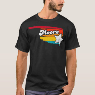 Moore Oklahoma Vintag beängstigend Souvenir 2 T-Shirt
