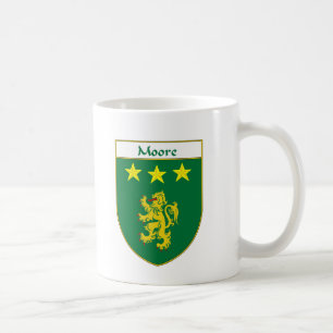 Moore-Wappen/Familienwappen Kaffeetasse